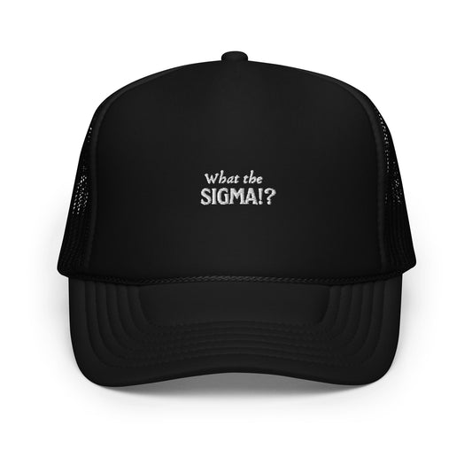 Foam trucker hat